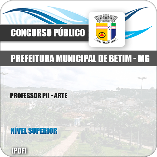 Apostila Concurso ISS Betim MG 2019 Professor PII Arte