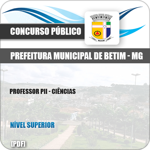 Apostila Concurso ISS Betim MG 2019 Professor PII Ciências