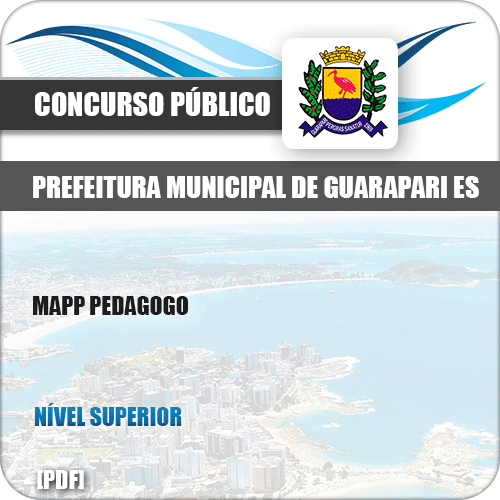 Apostila Concurso Pref de Guarapari ES 2019 MAPA Pedagogo