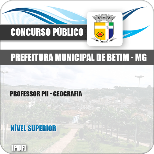 Apostila Concurso ISS Betim MG 2019 Professor PII Geografia