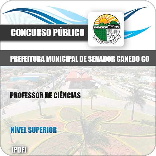 Apostila Pref Senador Canedo GO 2019 Professor de Ciências