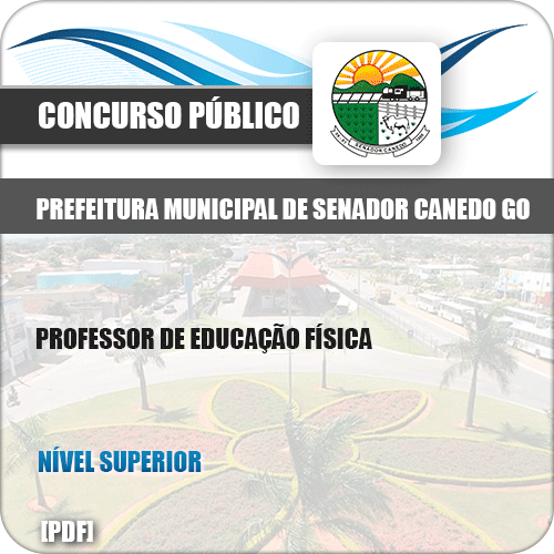 Apostila Pref Senador Canedo GO 2019 Prof Educação Física