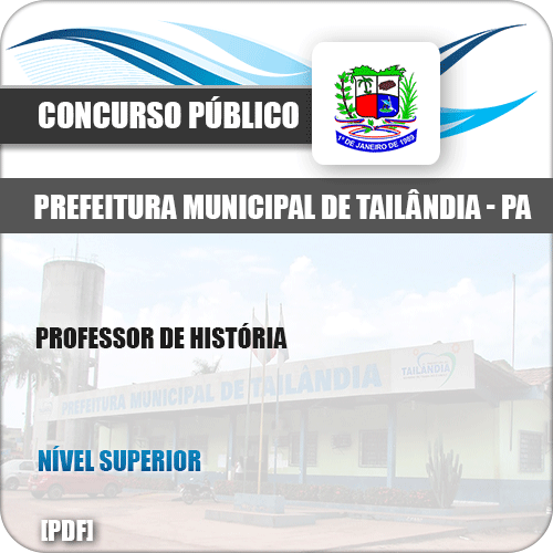 Apostila Concurso Pref Tailândia PA 2019 Professor de História