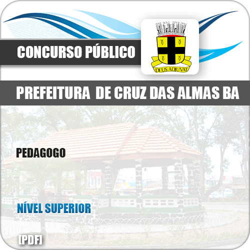 Apostila Concurso Pref Cruz das Almas BA 2019 Pedagogo