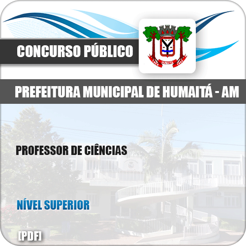 Apostila Concurso Pref Humaitá AM 2019 Professor de Ciências