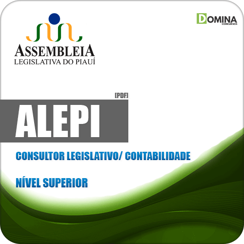 Apostila ALEPI 2020 Consultor Legislativo Contabilidade