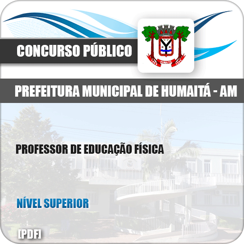 Apostila Concurso Pref Humaitá AM 2019 Prof Educação Física