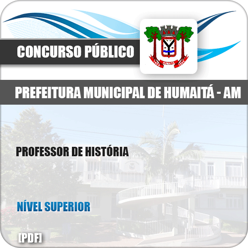 Apostila Concurso Pref Humaitá AM 2019 Professor de História