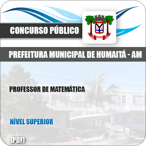 Apostila Concurso Pref Humaitá AM 2019 Professor de Matemática