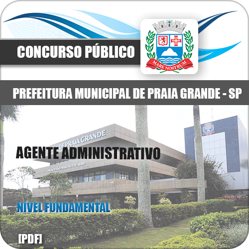 Apostila Pref Praia Grande SP 2020 Agente Administrativo