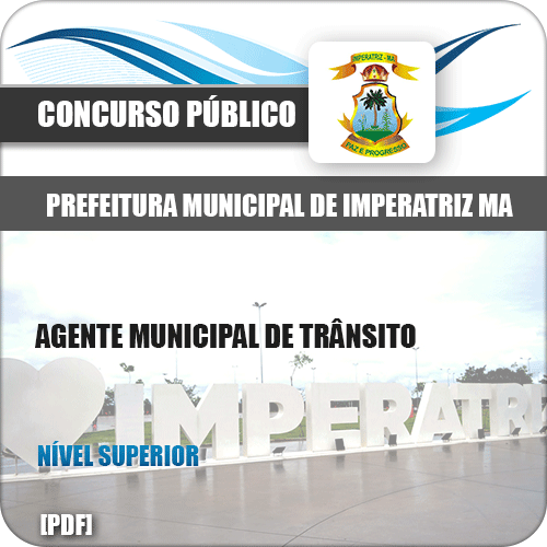 Apostila Pref Imperatriz MA 2020 Agente Municipal de Trânsito