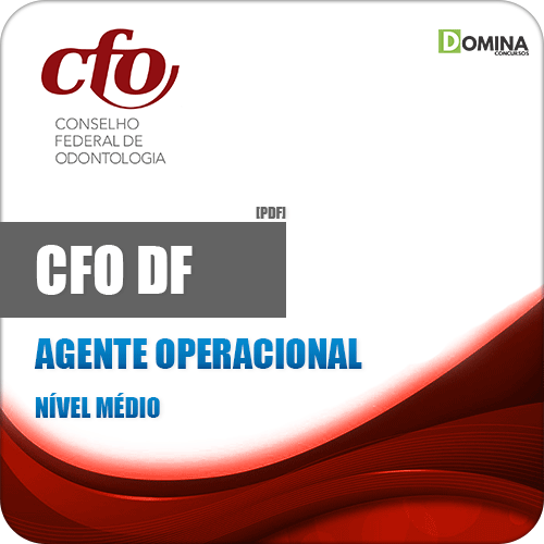 Apostila Concurso Público CFO DF 2020 Agente Operacional