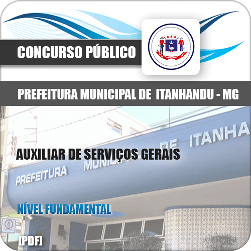 Apostila Pref de Itanhandu MG 2020 Auxiliar Serviços Gerais