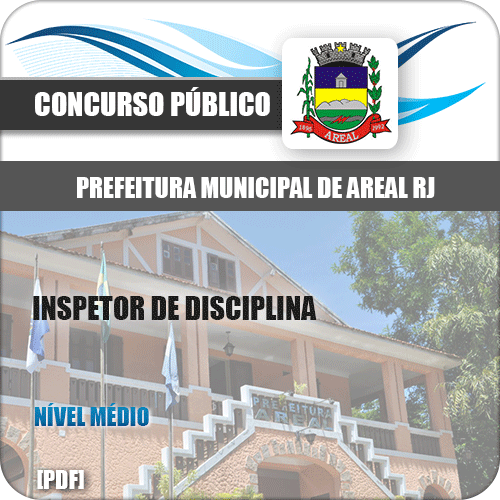 Apostila Concurso Pref Areal RJ 2020 Inspetor de Disciplina