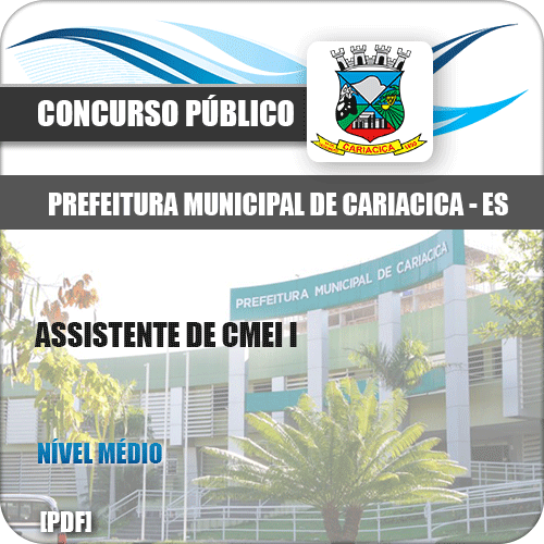 Apostila Concurso Pref de Cariacica ES 2020 Assistente de CMEI I