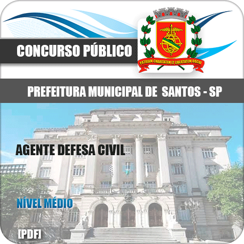 Capa Agente de Defesa Civil