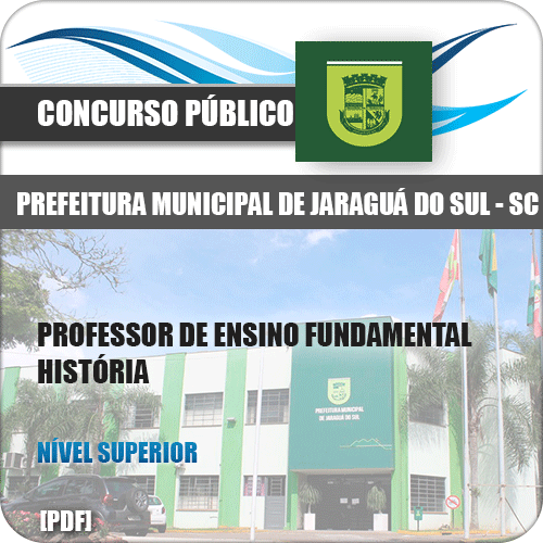 Pref Jaraguá do Sul SC 2020 Professor de História