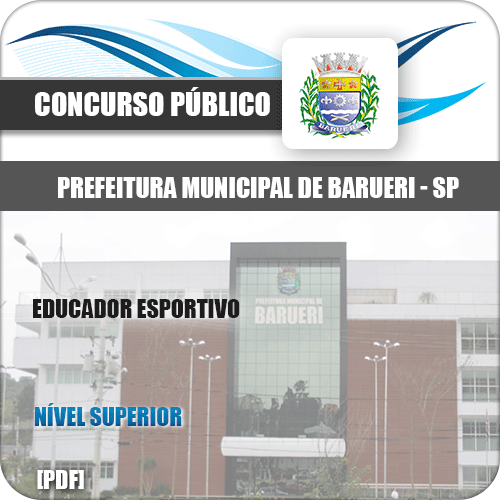 Apostila Concurso Pref Barueri SP 2020 Educador Esportivo