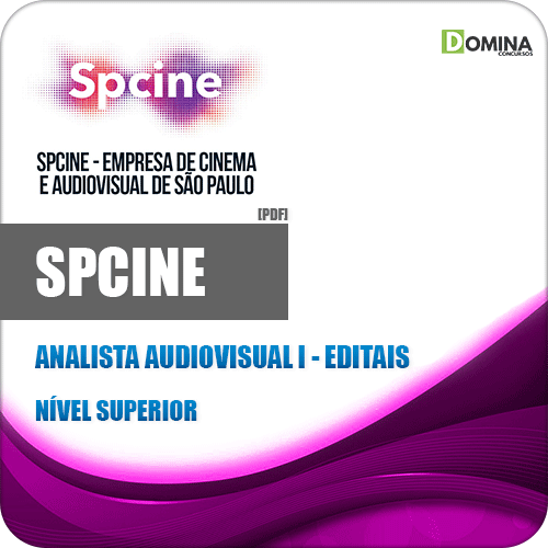 Apostila Concurso SPCine 2020 Analista Audiovisual I Editais