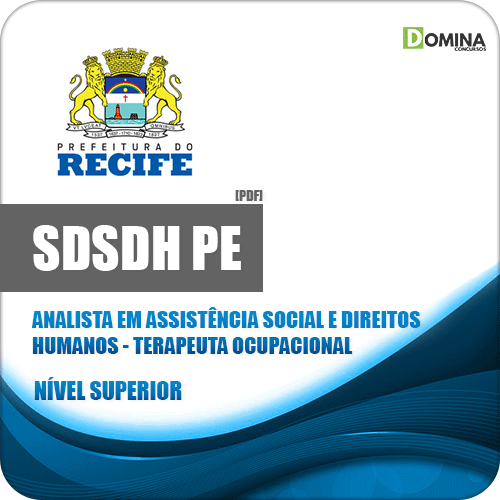 Apostila Concurso SDSDH Recife PE 2020 Terapeuta Ocupacional