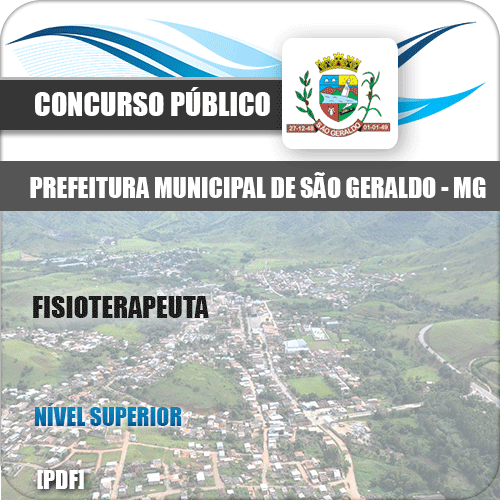 Apostila Concurso São Geraldo MG 2020 Fisioterapeuta