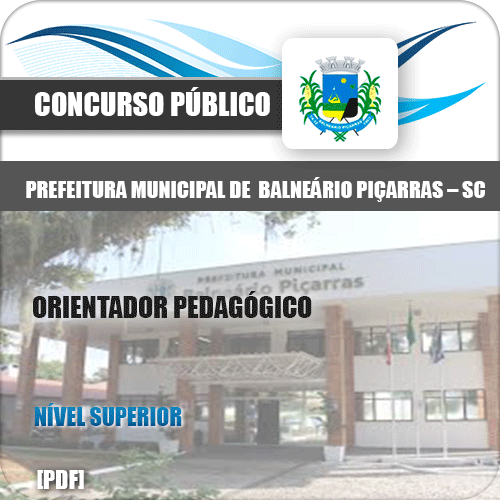 Apostila Balneário Piçarras SC 2020 Orientador Pedagógico