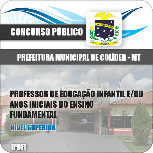 Apostila Concurso Prefeitura Colider MT 2020 Professor