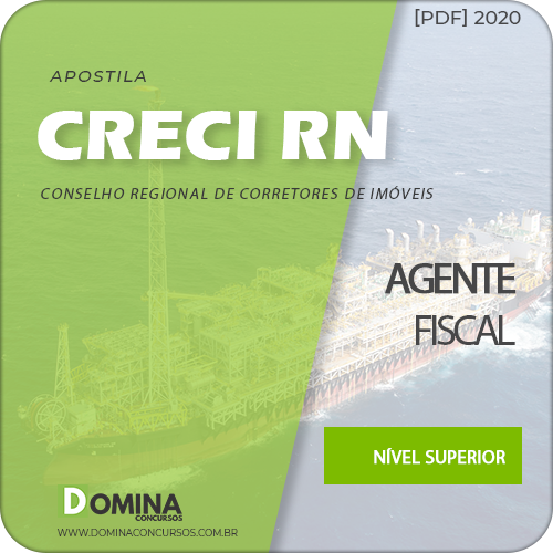 Capa CRECI RN Agente Fiscal