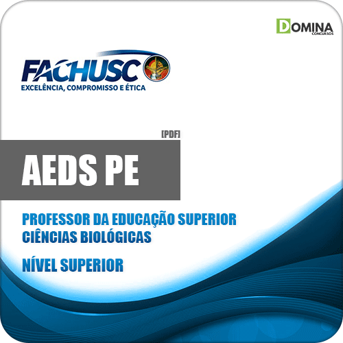 Apostila AEDS PE 2020 Professor Ciências Biológicas