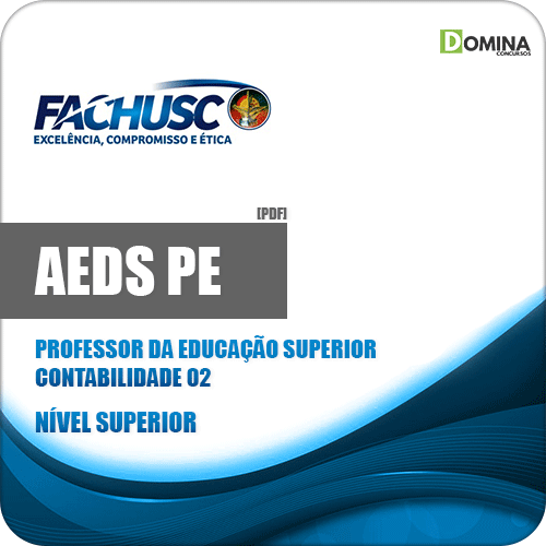 Apostila Concurso AEDS PE 2020 Professor Contabilidade 02