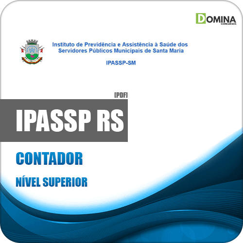 Apostila Concurso IPASSP Santa Maria RS 2020 Contador