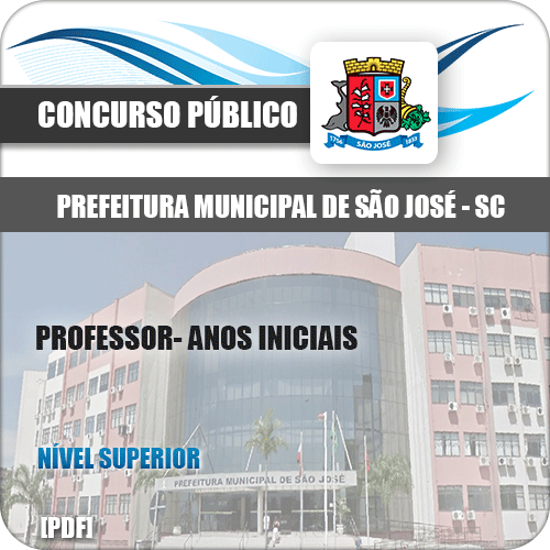 Apostila Pref São José SC 2020 Professor Anos Iniciais