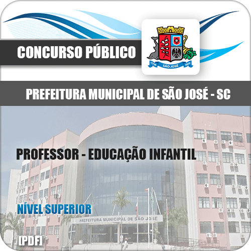 Apostila São José SC 2020 Professor Educação Infantil