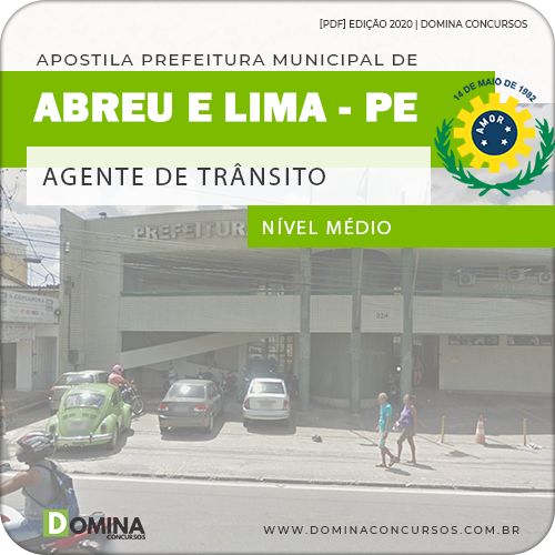 Apostila Concurso Abreu e Lima PE 2020 Agente de Trânsito