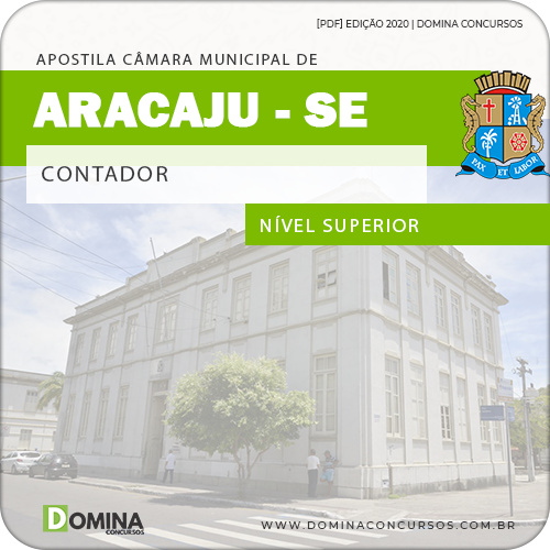 Download Apostila Concurso Câmara Aracaju SE 2020 Contador