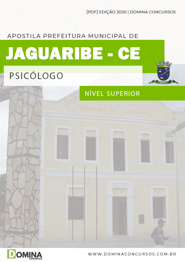 Apostila Concurso Prefeitura Jaguaribe CE 2020 Psicólogo