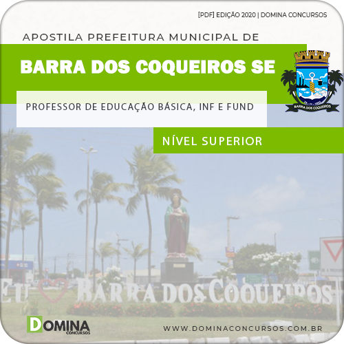 Apostila Barra Coqueiros SE 2020 Prof Ed Básica Infantil e Fund