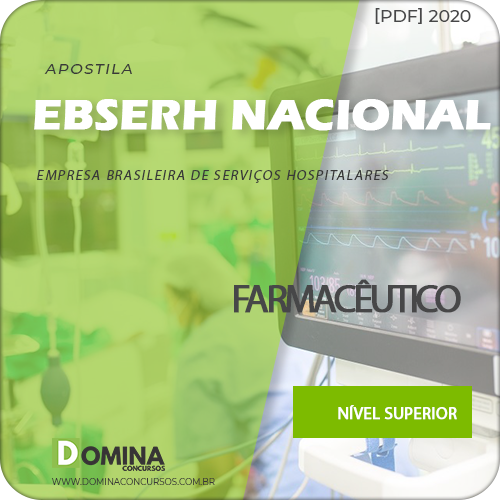 Apostila Concurso EBSERH BR 2020 Farmacêutico AOCP