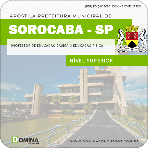 Apostila Pref Sorocaba SP 2020 Professor Educação Física