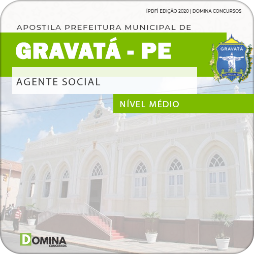 Apostila Concurso Pref Gravatá PE 2020 Agente Social