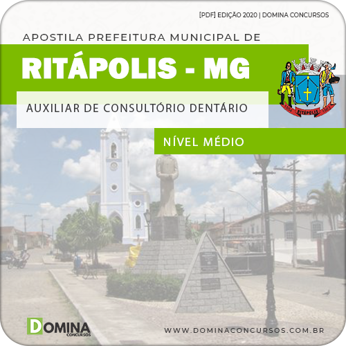 Apostila Pref Ritapólis MG 2020 Auxiliar Consultório Dentário