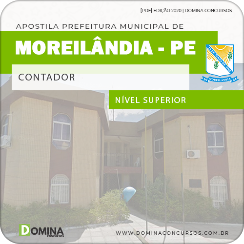 Apostila Concurso Pref Moreilândia PE 2020 Contador