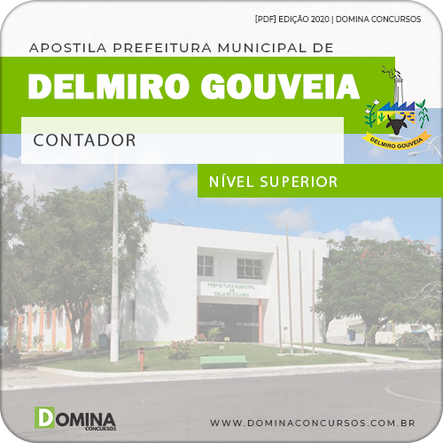 Apostila Concurso Pref Delmiro Gouveia AL 2020 Contador