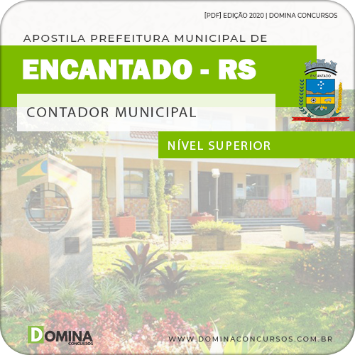 Apostila Pref Encantado RS 2020 Contador Municipal