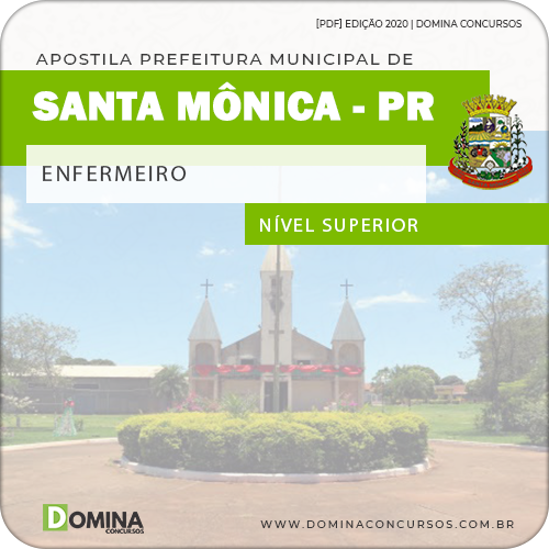 Apostila Concurso Pref Santa Mônica PR 2020 Enfermeiro