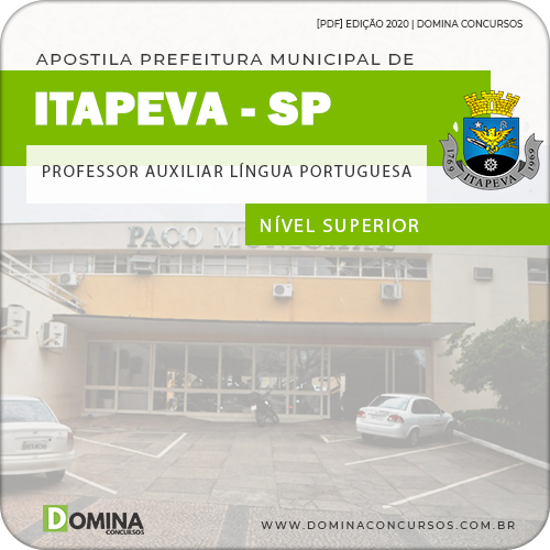 Apostila Pref Itapeva SP 2020 Professor Auxiliar Português