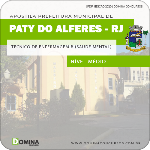 Apostila Paty Alferes RJ 2020 Tec Enfermagem B Saúde Mental