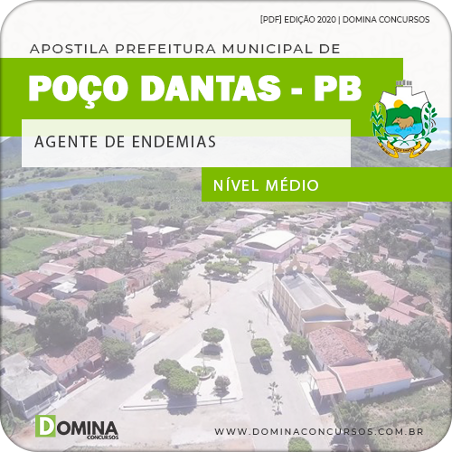 Apostila Pref Poço Dantas PB 2020 Agente de Endemias