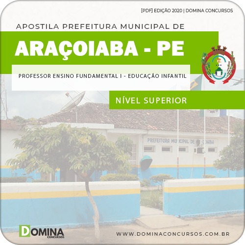 Apostila Pref Araçoiaba PE 2020 Professor Educação Infantil