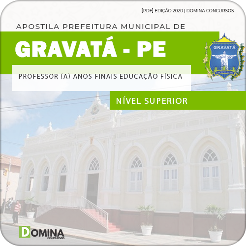 Apostila Pref Gravatá PE 2020 Professor Finais Educação Física